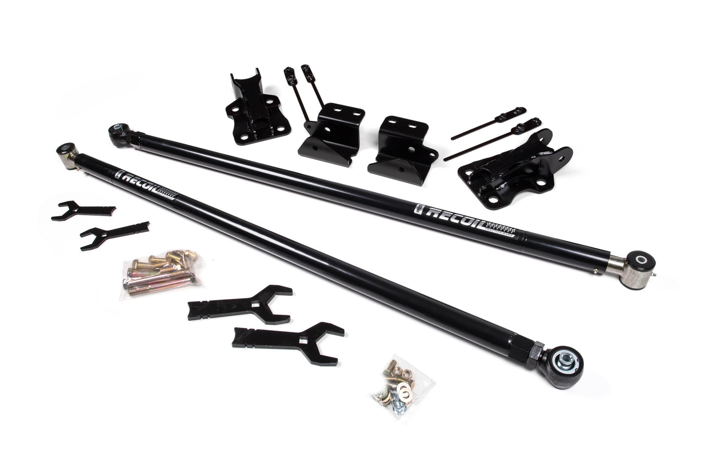BDS SUSPENSION Recoil Traction Bar Kit - Chevy Silverado And GMC Sierra 2500 / 3500 HD (20-24) BDS2300
