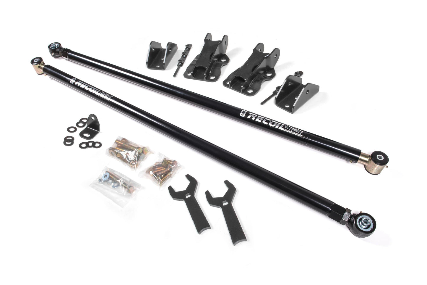BDS SUSPENSION Recoil Traction Bar Kit - Ford F250/F350 Super Duty (17-24) W/ 3.5-4 In Axle BDS2309
