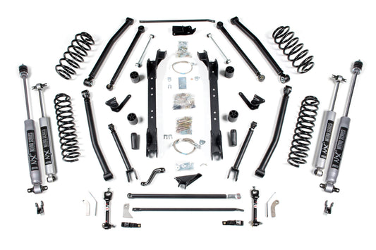 BDS SUSPENSION 6.5 Inch Long Arm Lift Kit - Jeep Wrangler TJ And TJ Rubicon - 1997-2006 BDS467H