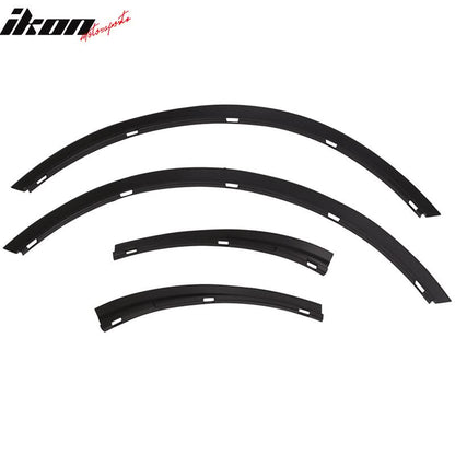 2016-2021 Honda Civic Unpainted Rear Fender Flares Wheel Cover ABS