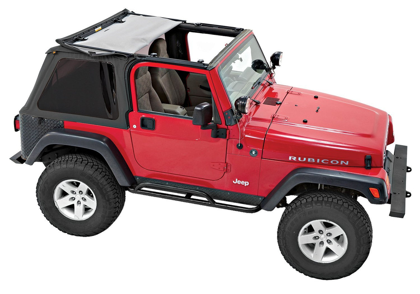 Pavement Ends - Sprint Top - '97-06 Wrangler TJ Exc. Unlimited (Black Diamond) 56840-35