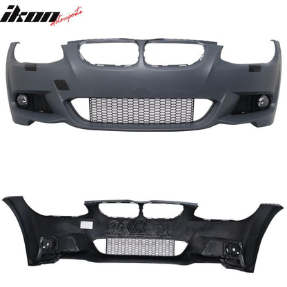 2011-2013 BMW E92 LCI M-T Msport Front Bumper Cover + Fog Lamps
