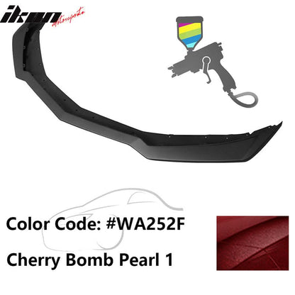 2016-2024 Chevy Camaro ZL1 Style Front Bumper Lip PP
