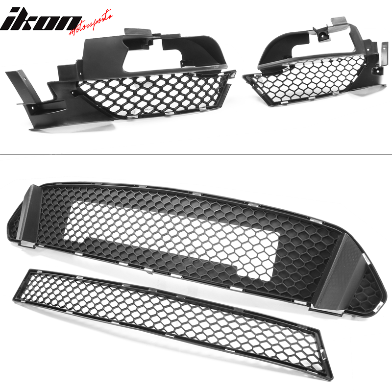 2015-2017 For Ford Mustang GT350 Painted Front Bumper Conversion PP