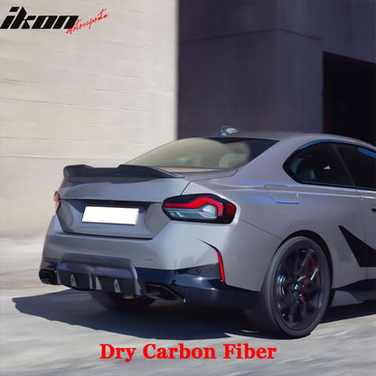 2022-2025 BMW G42 220i M Sport Performance Rear Lip Dry Carbon Fiber