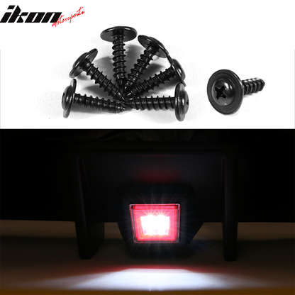 2015-2023 Dodge Charger Rear Diffuser V2 Side Lip Smoke LED Brake Lamp