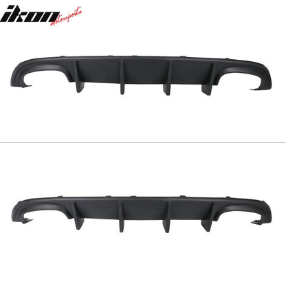 2015-2023 Dodge Charger Rear Bumper Quad Exhaust Rear Lip Diffuser PP