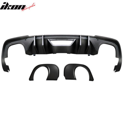 2018-2023 Ford Mustang EcoBoost Rear Diffuser & Muffler Tip
