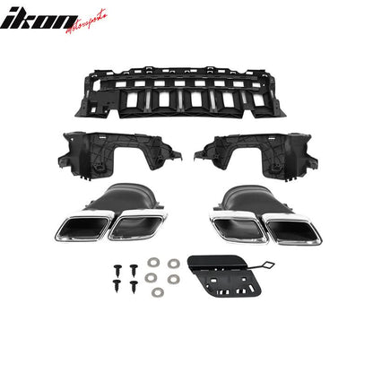 2017-2018 Benz E-Class W213 AMG Style Unpaint Rear Bumper Diffuser PP