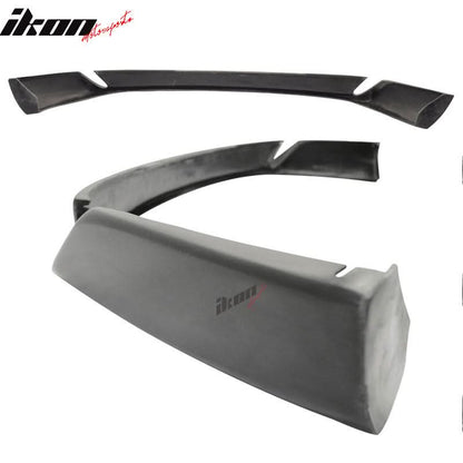1996-2001 Audi A4 Type-O Style Unpainted Black Front Bumper Lip PU