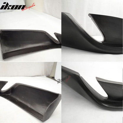 1996-2001 Audi A4 Type-O Style Unpainted Black Front Bumper Lip PU
