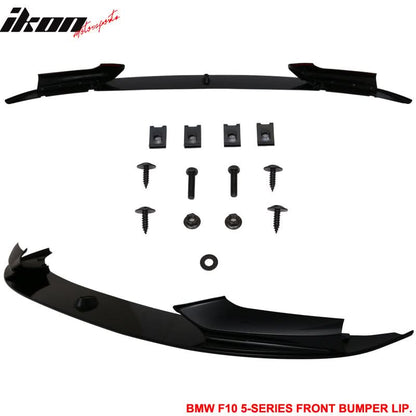 Fits 11-16 F10 Performance Front Bumper Lip Two Tone Color