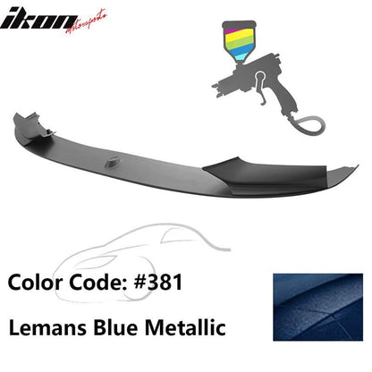 2011-2016 BMW F10 Performance Style Front Bumper Lip Spoiler PP