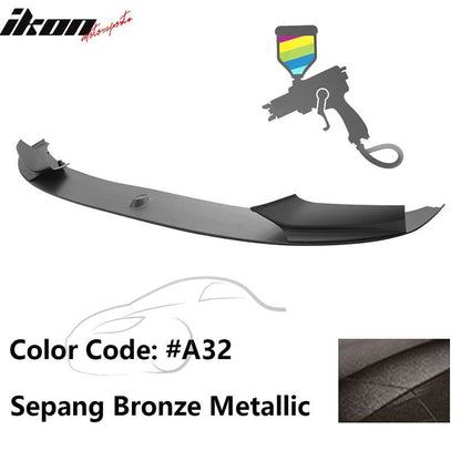 2011-2016 BMW F10 Performance Style Front Bumper Lip Spoiler PP