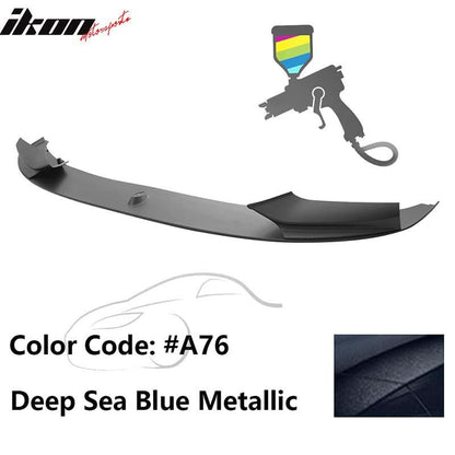 2011-2016 BMW F10 Performance Style Front Bumper Lip Spoiler PP