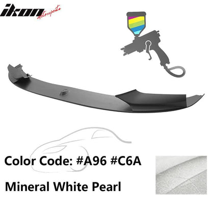 2011-2016 BMW F10 Performance Style Front Bumper Lip Spoiler PP