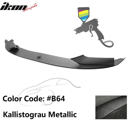 2011-2016 BMW F10 Performance Style Front Bumper Lip Spoiler PP