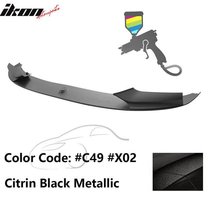 2011-2016 BMW F10 Performance Style Front Bumper Lip Spoiler PP