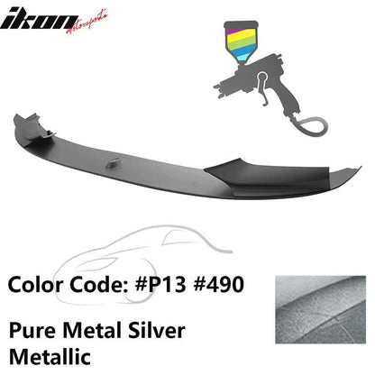 2011-2016 BMW F10 Performance Style Front Bumper Lip Spoiler PP