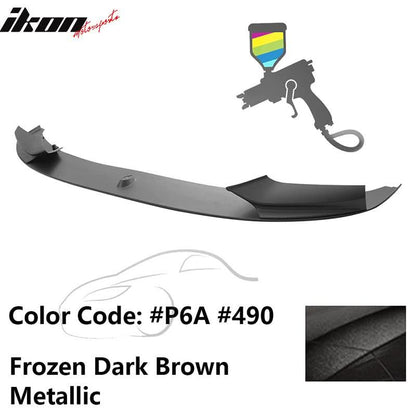 2011-2016 BMW F10 Performance Style Front Bumper Lip Spoiler PP