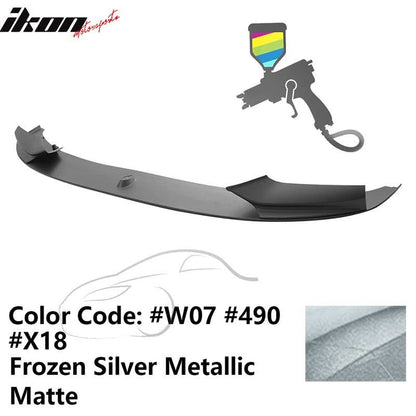 2011-2016 BMW F10 Performance Style Front Bumper Lip Spoiler PP
