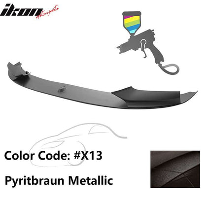 2011-2016 BMW F10 Performance Style Front Bumper Lip Spoiler PP
