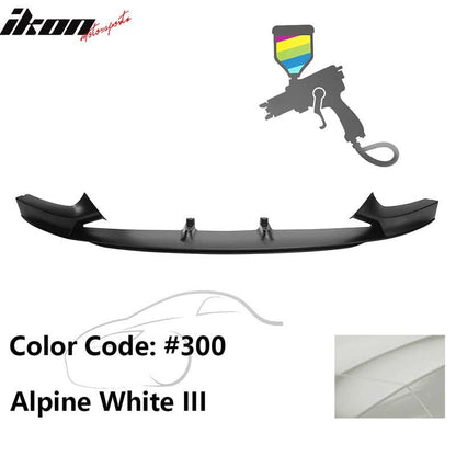 2014-2021 BMW F22 2 Series MTech Performance Style Front Bumper Lip PP