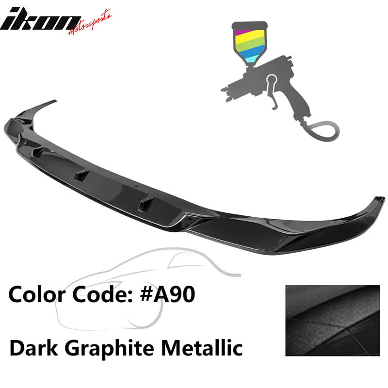 2020-2022 BMW 7 G12 IKON Style Painted Front Bumper Lip Spoiler PP