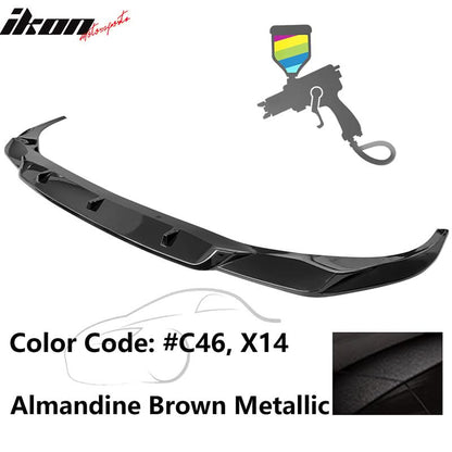 2020-2022 BMW 7 G12 IKON Style Painted Front Bumper Lip Spoiler PP