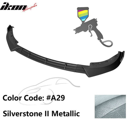 2019-2022 BMW G20 Sport Line 3PCS IKON Style Front Bumper Lip PP