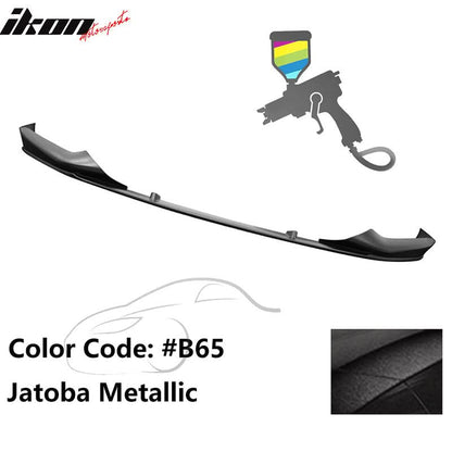 2017-2020 BMW 5 Series G30 M Sport Painted Front Bumper Lip Spoiler PP