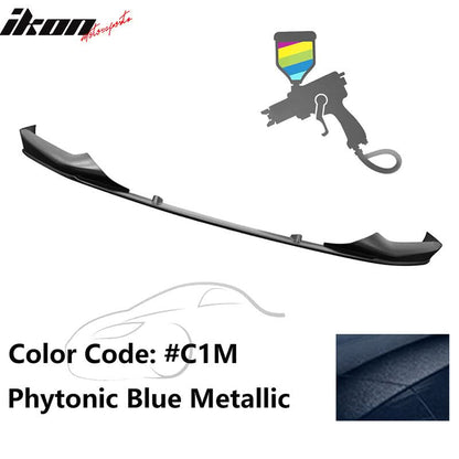 2017-2020 BMW 5 Series G30 M Sport Painted Front Bumper Lip Spoiler PP