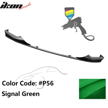 2017-2020 BMW 5 Series G30 M Sport Painted Front Bumper Lip Spoiler PP