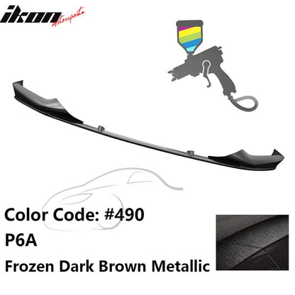 2017-2020 BMW 5 Series G30 M Sport Painted Front Bumper Lip Spoiler PP