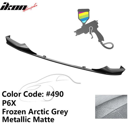 2017-2020 BMW 5 Series G30 M Sport Painted Front Bumper Lip Spoiler PP