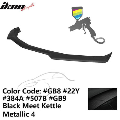 2016-2024 Chevy Camaro Front Lip Spoiler 1LE Style 3PCS ABS