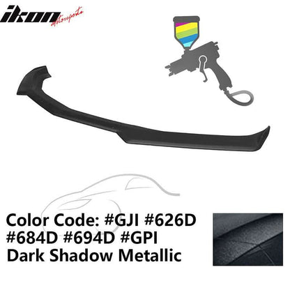 2016-2024 Chevy Camaro Front Lip Spoiler 1LE Style 3PCS ABS