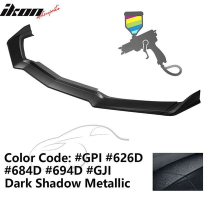 2020-2025 Chevy Corvette C8 IKON Style Front Bumper Lip 5PCS ABS