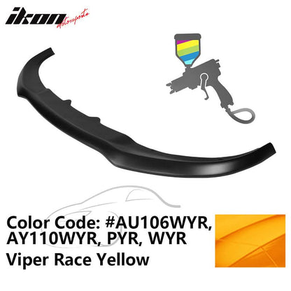 2015-2023 Dodge Charger Base Painted Front Bumper Lip Chin PP