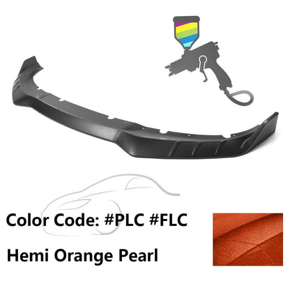 2015-2023 Dodge Charger IKON V3 Style Front Bumper Lip ABS