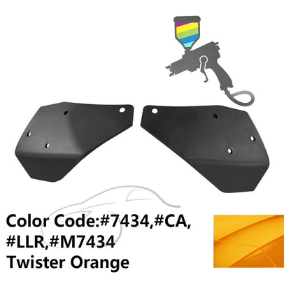 2015-2023 Ford Mustang GT Style Front Bumper Lip Spoiler Winglet PP