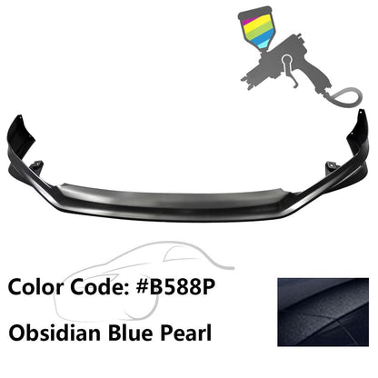 2013-2015 Honda Accord Sedan MD Style Front Bumper Lip PP 4DR