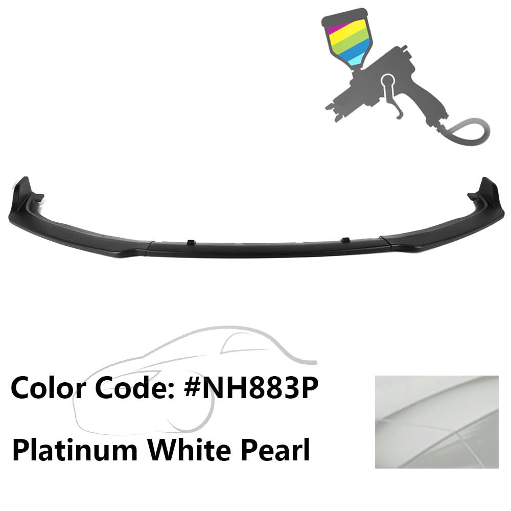 2018-2020 Honda Accord OE Style Front Bumper Lip 3PC PP