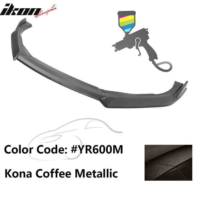 2018-2021 Honda Accord 10th IKON V3 Front Bumper Lip PP