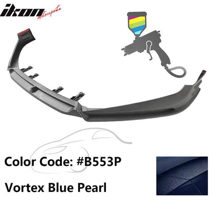 2018-2021 Honda Accord 3PC Front Bumper Lip PP