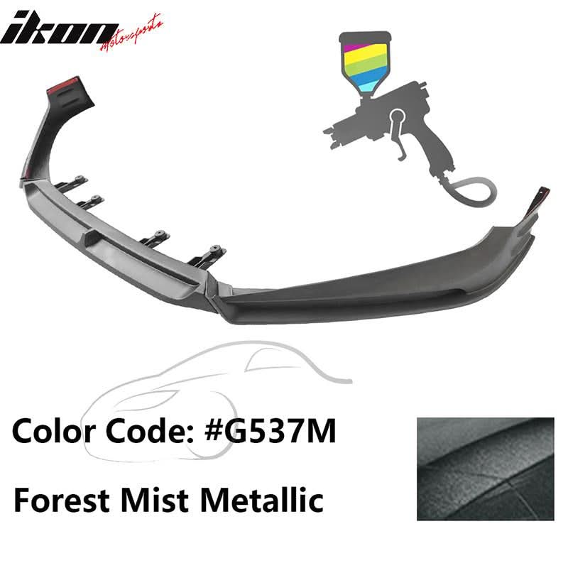 2018-2021 Honda Accord 3PC Front Bumper Lip PP