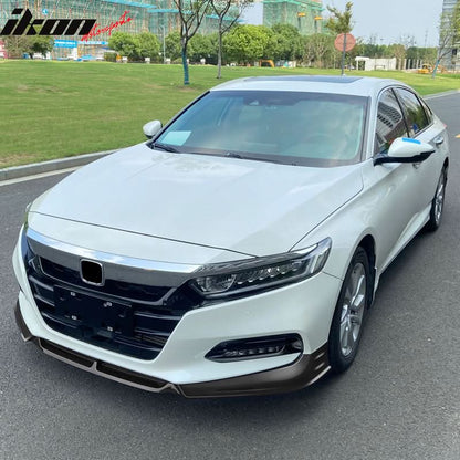 2018-2021 Honda Accord 3PC Front Bumper Lip PP