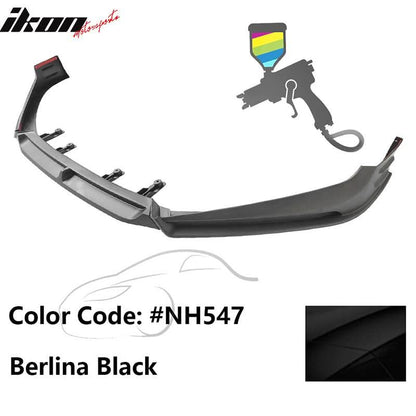 2018-2021 Honda Accord 3PC Front Bumper Lip PP
