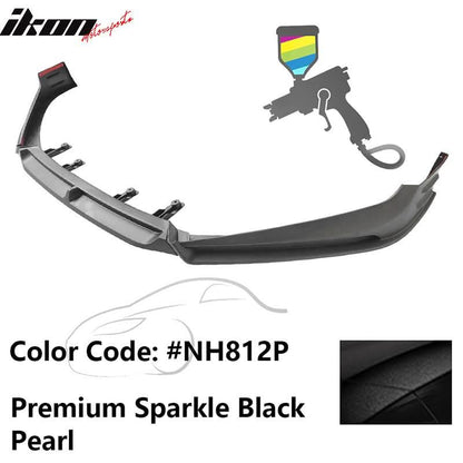 2018-2021 Honda Accord 3PC Front Bumper Lip PP