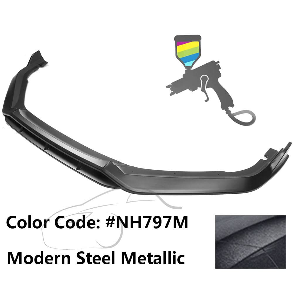 2021-2022 Honda Accord IKON V2 Style Front Bumper Lip Spoiler 4PCS PP